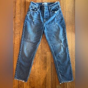 Abercrombie & Fitch Women’s High Rise Mom Jeans, Size 28 | 6 Regular